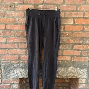 Women Black Lululemon Joggers